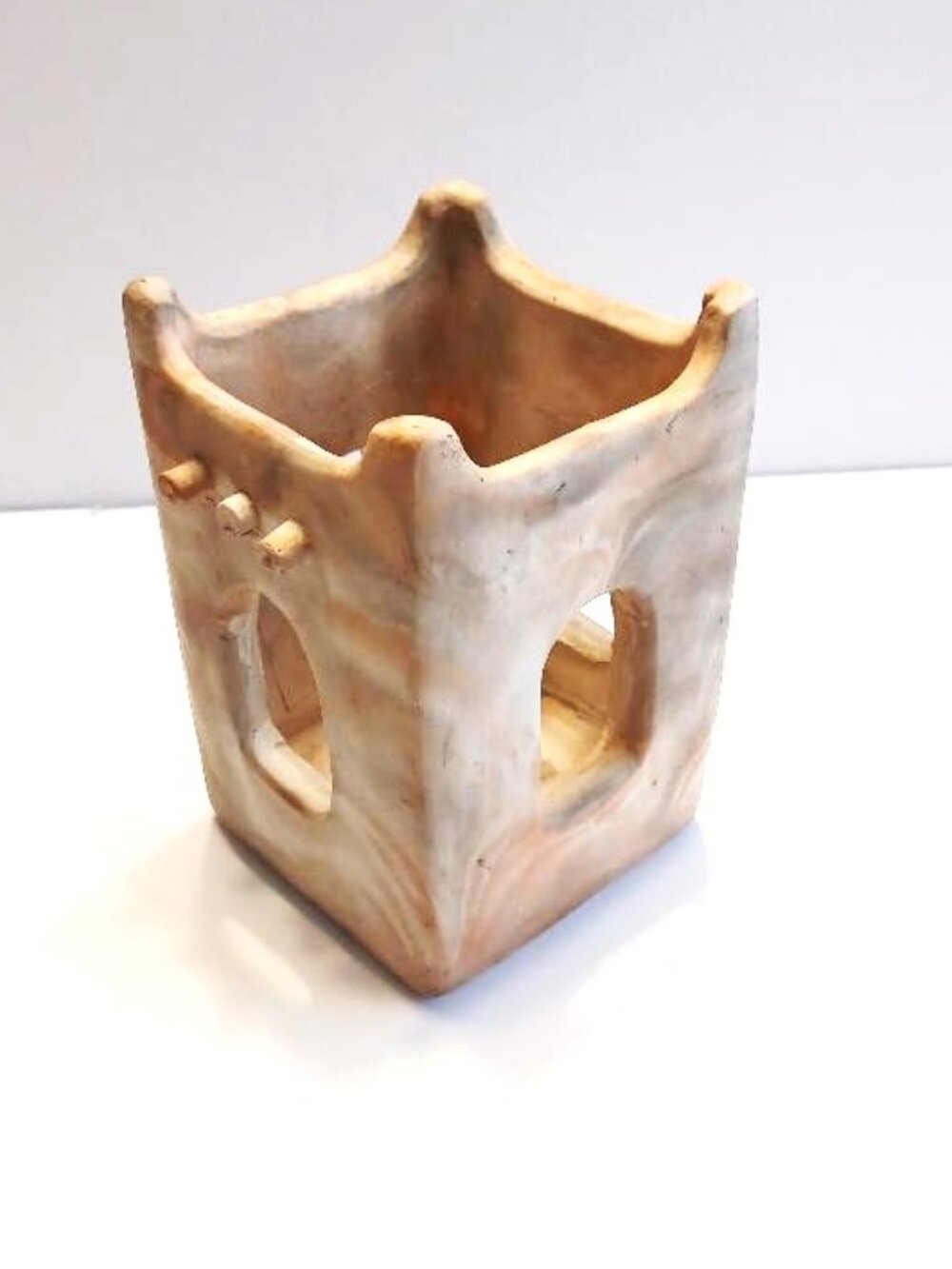 CLAY CANDLE HUT or Incense Burner  - Numbered